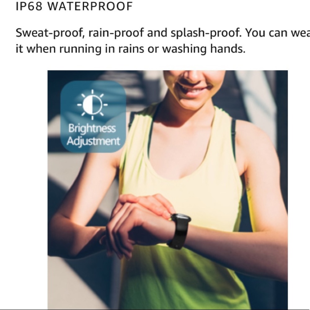 Smart Watch, Waterproof Touch Screen- iOS, Android - Picture 13 of 16